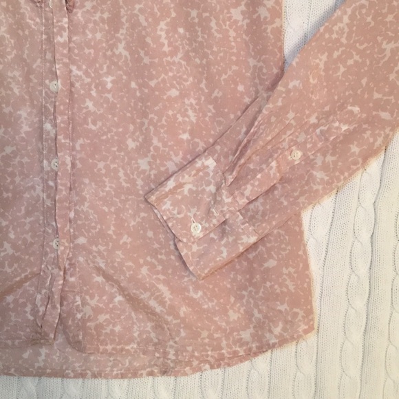 J. Crew “The Perfect Shirt” in Floral Chamomile -M - Picture 4 of 6